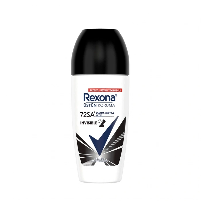Rexona Üstün Koruma Kadın Roll On Deodorant Invisible 72 Saat Kesintisiz Koruma 50 ml