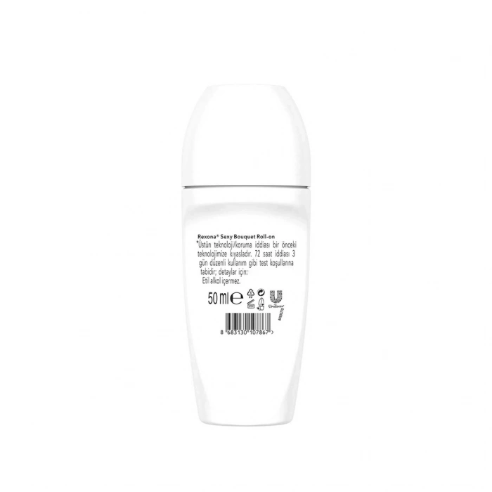 Rexona Üstün Koruma Kadın Roll On Deodorant Sexy Bouquet 72 Saat Kesintisiz Koruma 50 ml