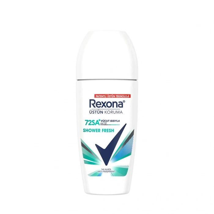 Rexona Üstün Koruma Kadın Roll On Deodorant Shower Fresh 72 Saat Kesintisiz Koruma 50 ml