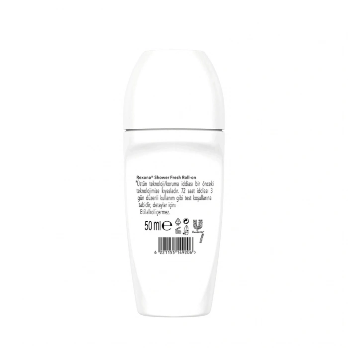 Rexona Üstün Koruma Kadın Roll On Deodorant Shower Fresh 72 Saat Kesintisiz Koruma 50 ml