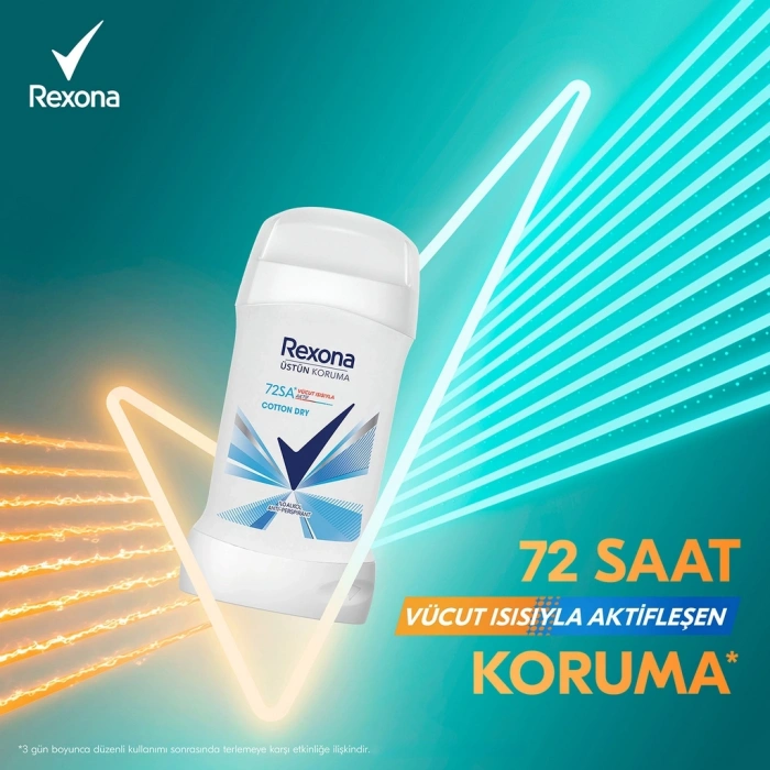 Rexona Üstün Koruma Kadın Stick Deodorant Cotton Dry 50 ml