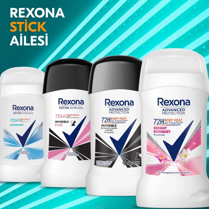 Rexona Üstün Koruma Kadın Stick Deodorant Cotton Dry 50 ml
