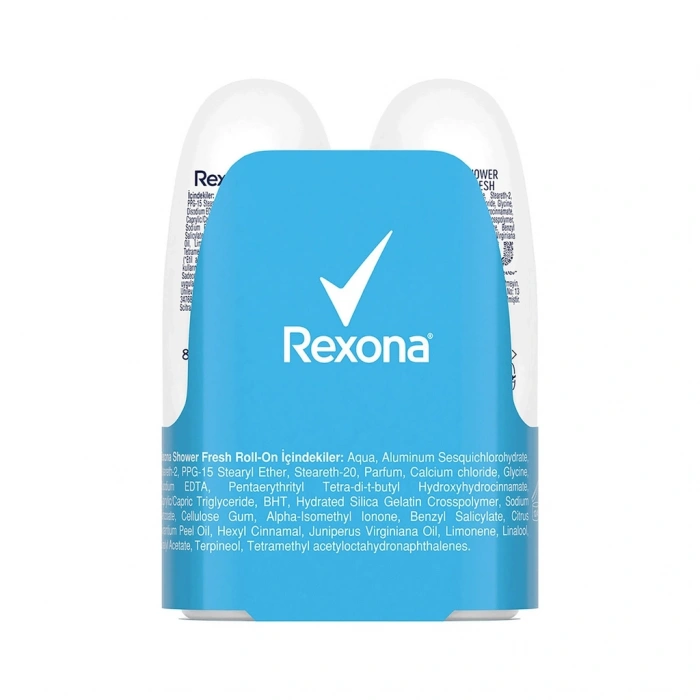 Rexona Üstün Koruma Shower Fresh Kadın Mini Roll On Deodorant 20 ml x 2