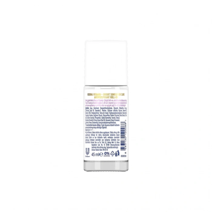 Rexona Vitamin + Bright Kadın Roll On Deodorant Sunflower Care 45 ml