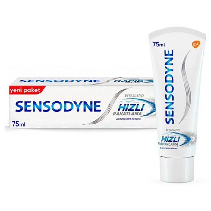 Sensodyne Diş Macunu Hızlı Rahatlama Beyazlatıcı 75 ml
