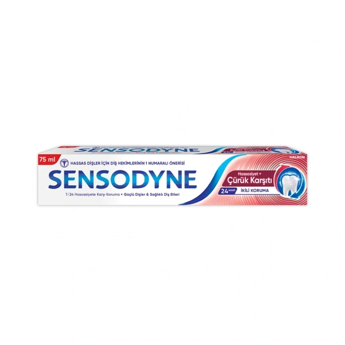 Sensodyne Hassasiyet + Çürük Karşıtı Diş Macunu 75 ml