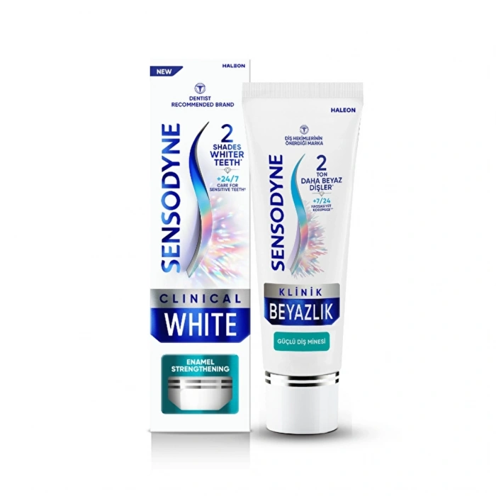Sensodyne Klinik Beyazlık Diş Minesi Diş Macunu 75 ml