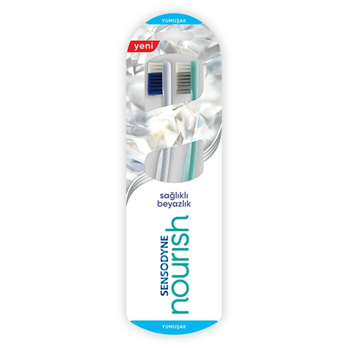Sensodyne Nourish Beyazlık 1+1 Diş Fırçası