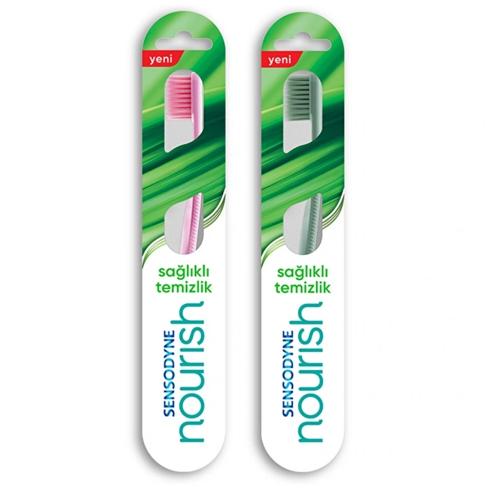 Sensodyne Nourish Sağlıklı Temizlik Diş Fırçası Yumuşak (Asortili)