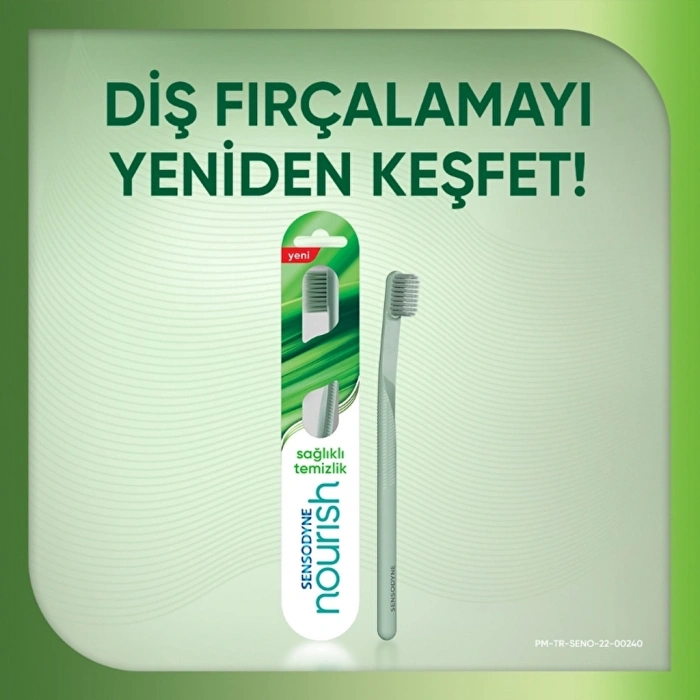 Sensodyne Nourish Sağlıklı Temizlik Diş Fırçası Yumuşak (Asortili)