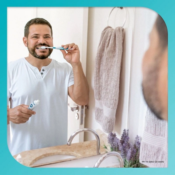 Sensodyne Promine Aktif Diş Minesi Kalkanı Beyazlık Diş Macunu 75 ml