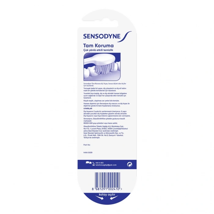 Sensodyne Tam Koruma Diş Fırçası 1+1