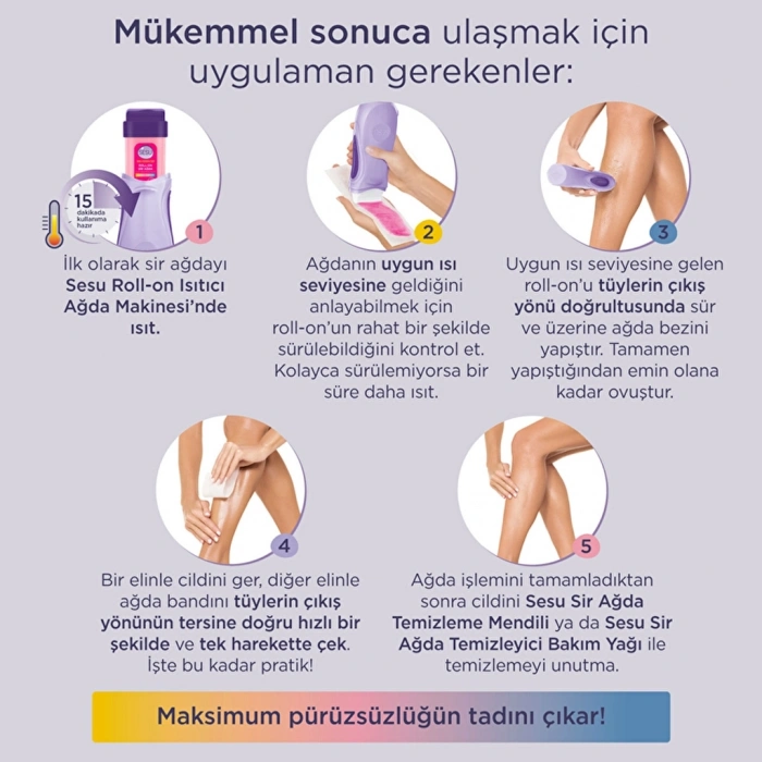 Sesu Ağdaya İlk Adım Roll-On Ağda 100 ml