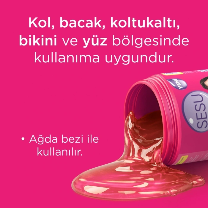Sesu Pembe Ilık Ağda 250 gr