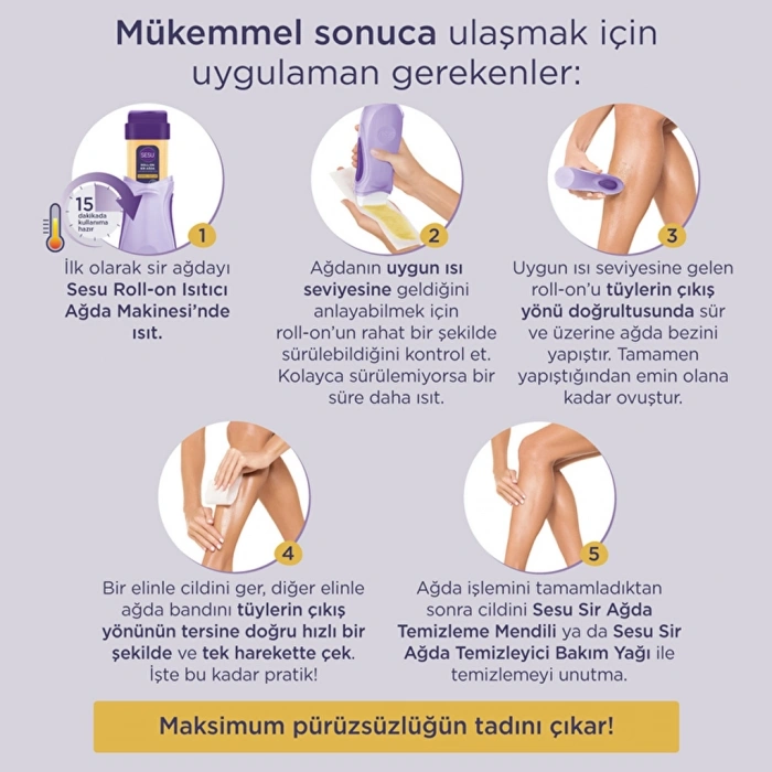 Sesu Roll-on Sir Ağda 100 ml