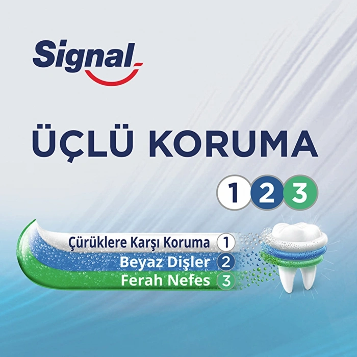 Signal Diş Macunu Üçlü Koruma 120 ml