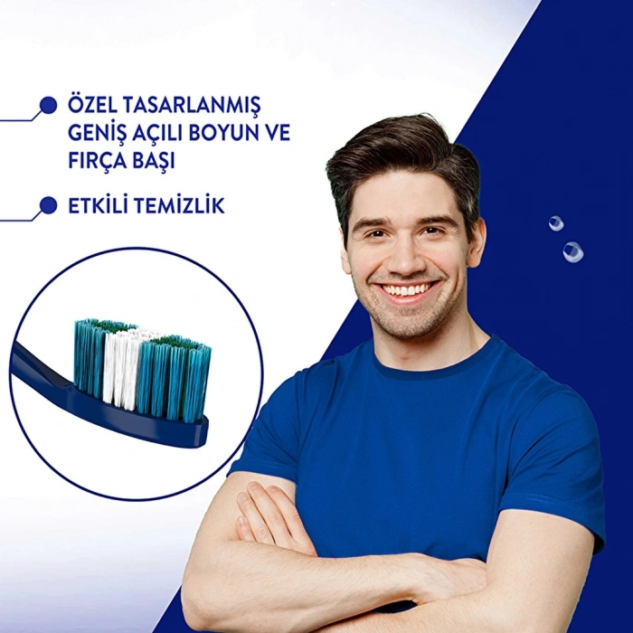 Signal Ergonomik Diş Fırçası 1+1 (Orta)