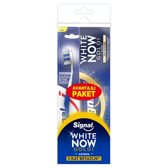 Signal Gold Diş Macunu 75 ml + Fırça Set