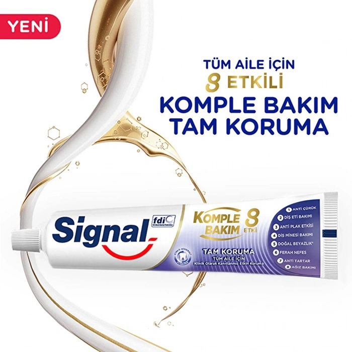 Signal Komple Bakım 8 Etki Diş Macunu Tam Koruma 75 ml