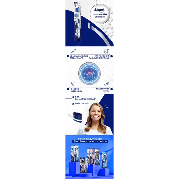 Signal Sensitive Pro Diş Fırçası (Yumuşak)
