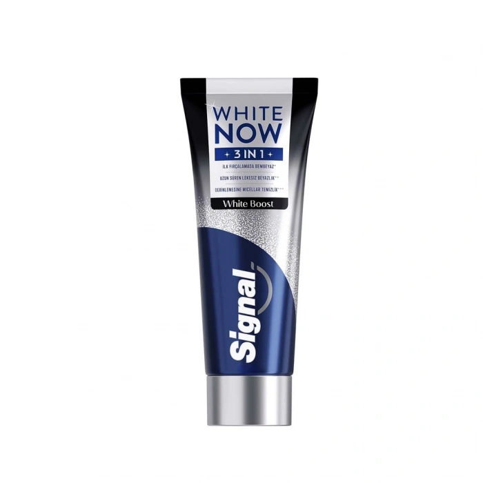 Signal White Now 3 in 1 Aktif Karbon White Boost Diş Macunu 75 ml