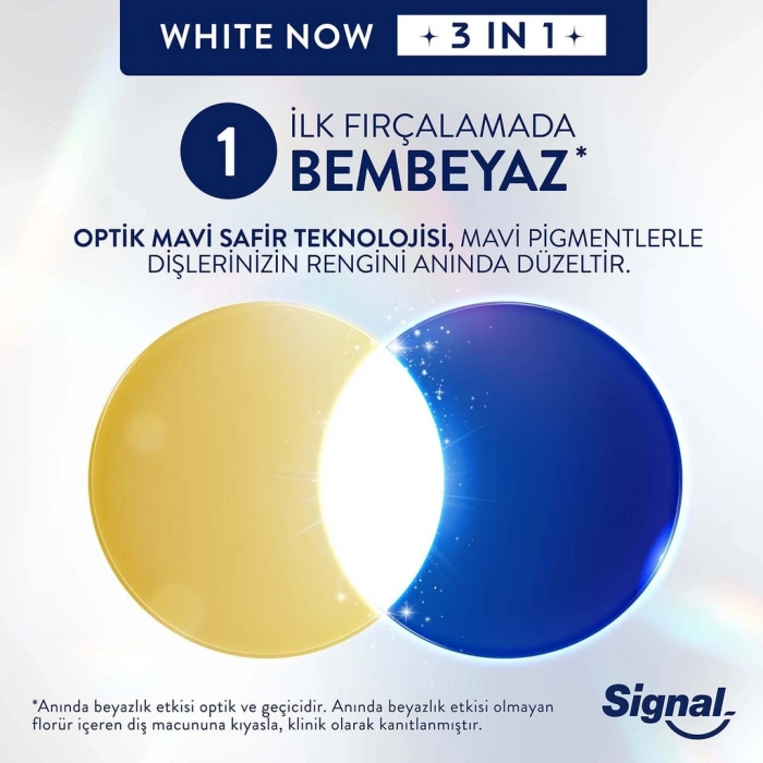 Signal White Now 3 in 1 Aktif Karbon White Boost Diş Macunu 75 ml