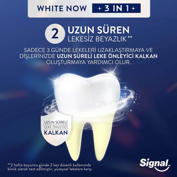Signal White Now 3 in 1 Aktif Karbon White Boost Diş Macunu 75 ml