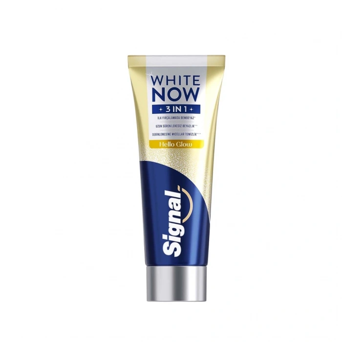 Signal White Now 3 in 1 Ekstra Işıltı Hello Glow Diş Macunu 75 ml
