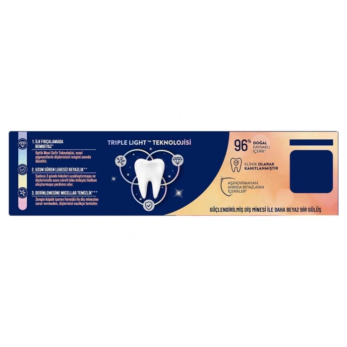 Signal White Now 3 in 1 Güçlendirilmiş Diş Minesi Shine with Care Diş Macunu 75 ml