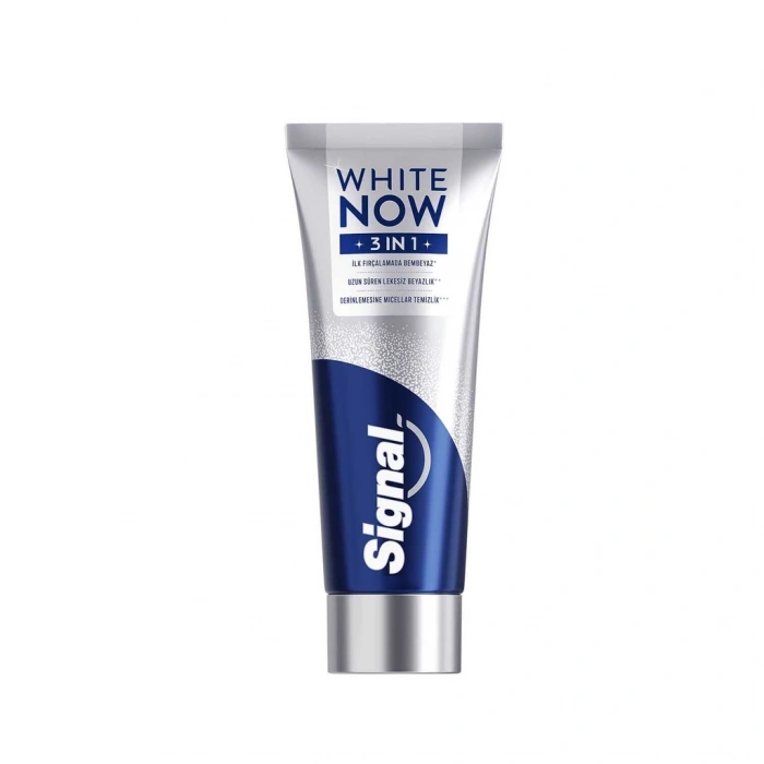 Signal White Now 3 in 1 Original Anında Kusursuz Beyazlık Diş Macunu 75 ml