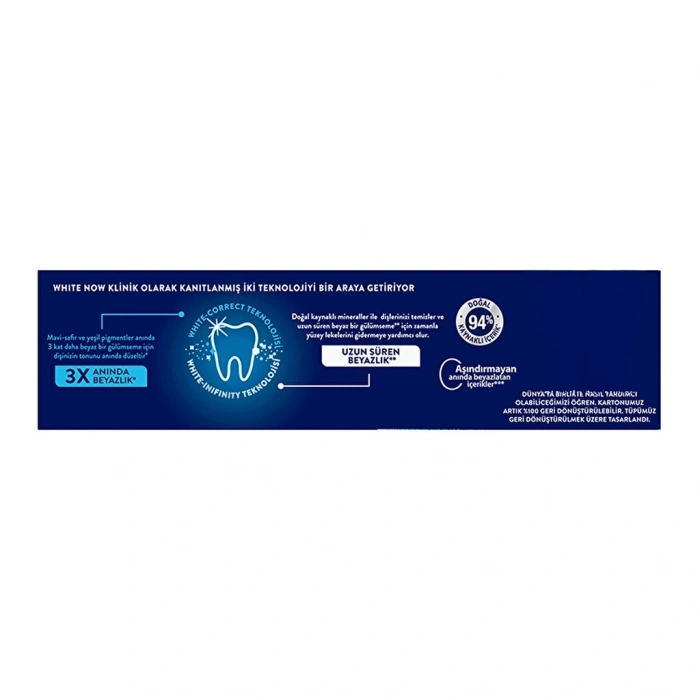Signal White Now Anında Beyazlatıcı Leke Karşıtı Diş Macunu 75 ml