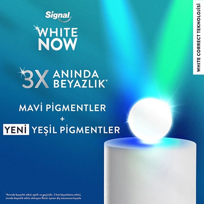 Signal White Now Extra Fresh Anında Beyazlatıcı Diş Macunu 75 ml
