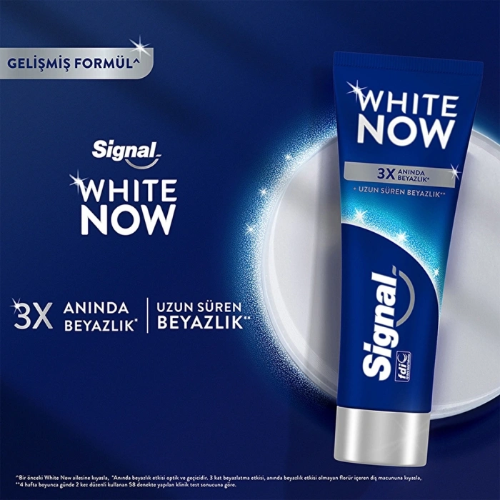 Signal White System Diş Macunu 75 ml + White Now Original 75 ml