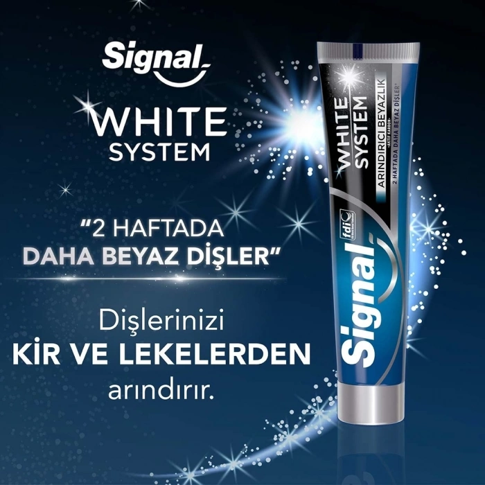 Signal White System Diş Macunu Arındırıcı Beyazlık 75 ml
