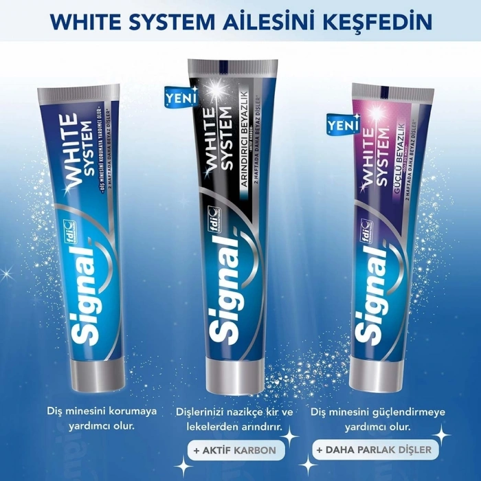 Signal White System Diş Macunu Arındırıcı Beyazlık 75 ml