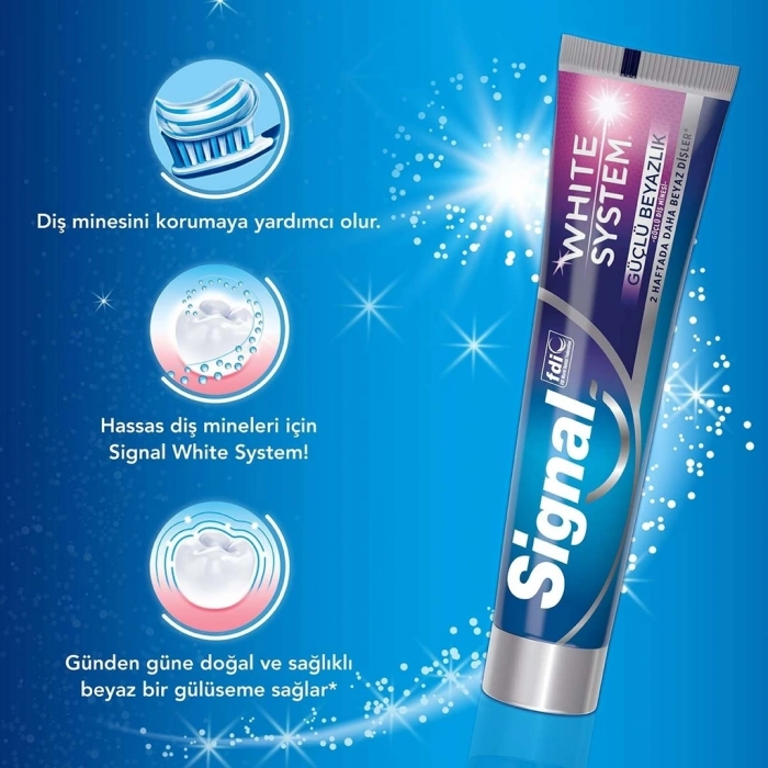 Signal White System Diş Macunu Güçlü Beyazlık 75 ml
