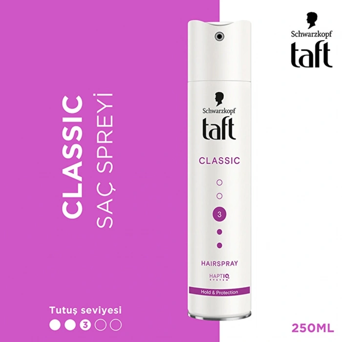 Taft Classic Ekstra Güçlü Saç Spreyi 250 ml