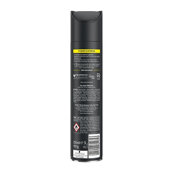 Taft Power Express Saç Spreyi 250 ml