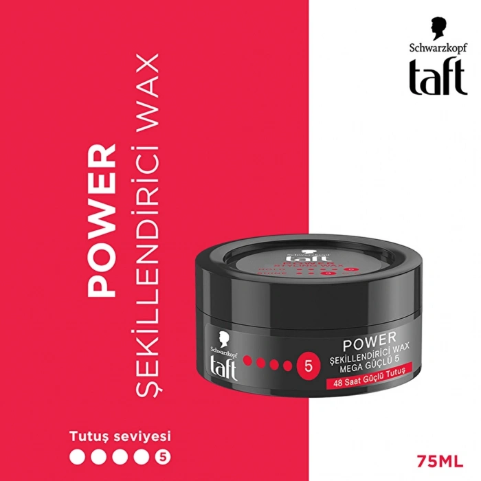 Taft Power Kafein Wax 75 ml