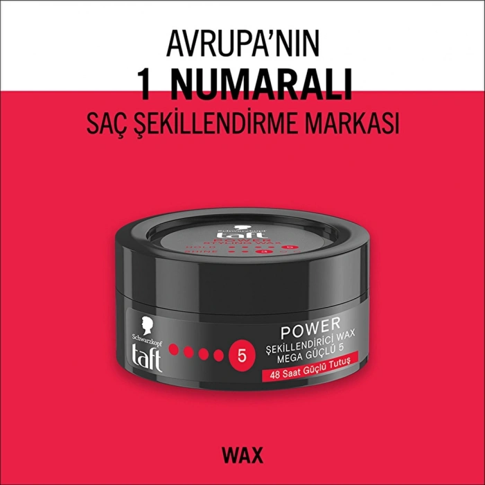 Taft Power Kafein Wax 75 ml