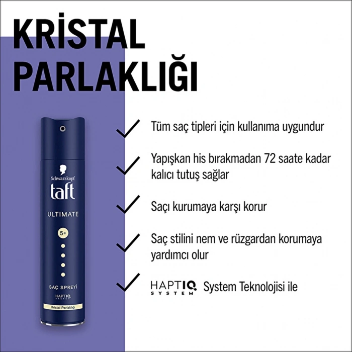 Taft Ultimate Saç Spreyi 250 ml