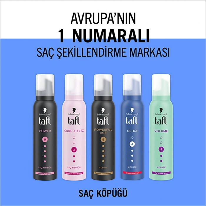Taft Ultra Saç Köpüğü 150 ml