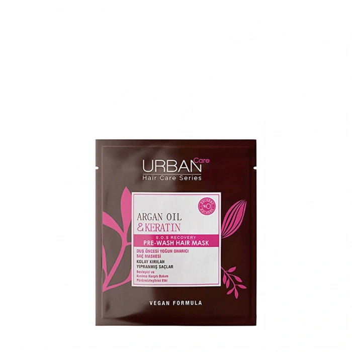 Urban Care Argan Oil & Keratin Duş Öncesi Saç Bakım Maskesi 50 ml