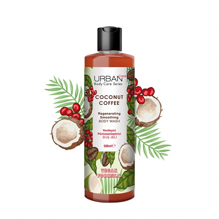 Urban Care Coconut Coffee Yenileyici ve Pürüzsüzleştirici Duş Jeli 500 ml
