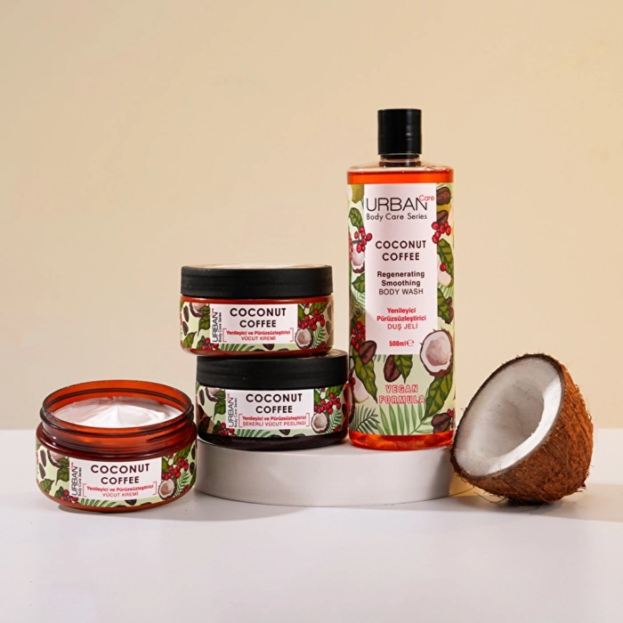 Urban Care Coconut Coffee Yenileyici ve Pürüzsüzleştirici Duş Jeli 500 ml