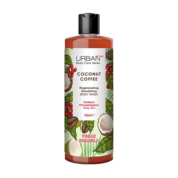 Urban Care Coconut Coffee Yenileyici ve Pürüzsüzleştirici Duş Jeli 750 ml