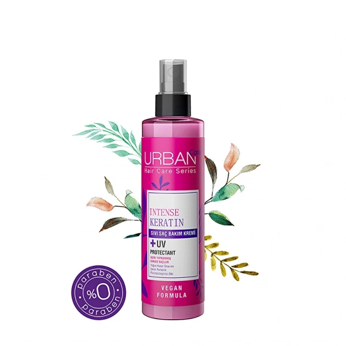 Urban Care Intense & Keratin Hasar Onarımı ve Parlaklık Veren Sıvı Saç Bakım Kremi 200 ml