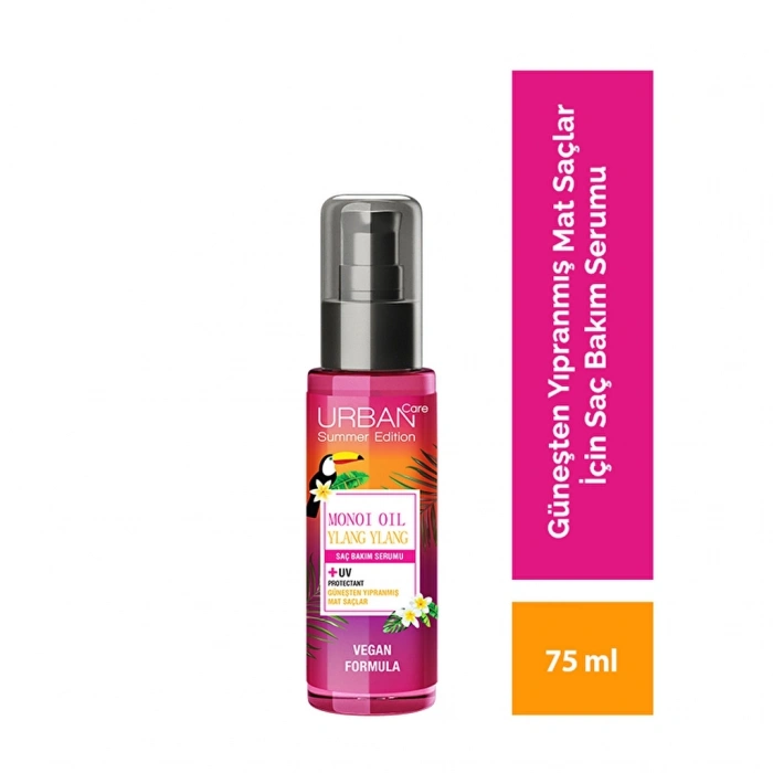 Urban Care Monoi Ylang Ylang Güneşten Yıpranmış Mat Saçlara Özel Bakım Saç Serumu 75 ml