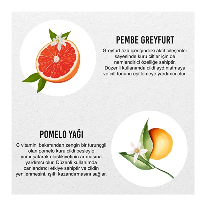 Urban Care Pink Grapefruit & Pomelo Canlandırıcı ve Nemlendirici Duş Jeli 500 ml