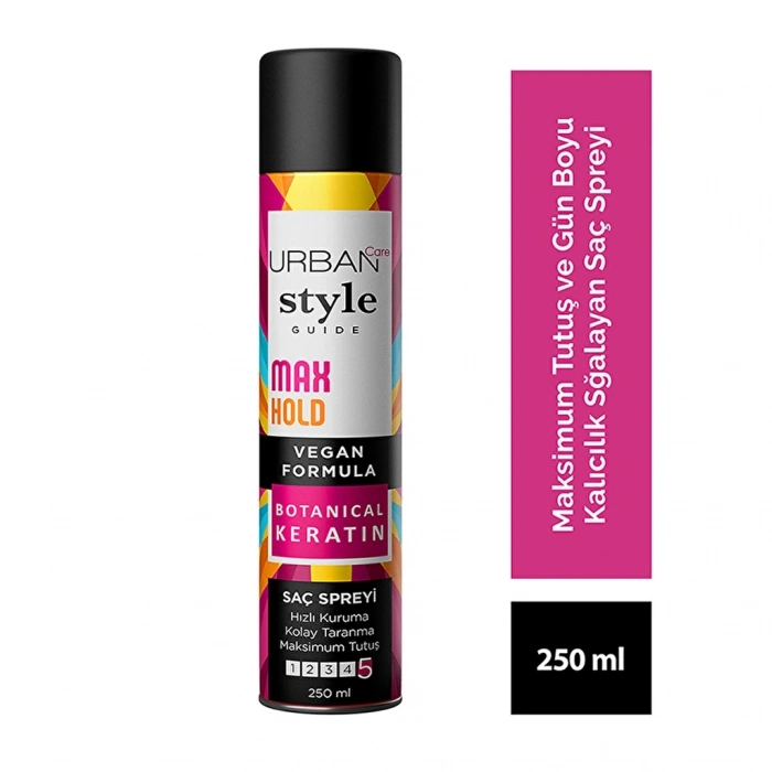 Urban Care Sabitleyici Maksimum Tutuş Saç Spreyi 250 ml